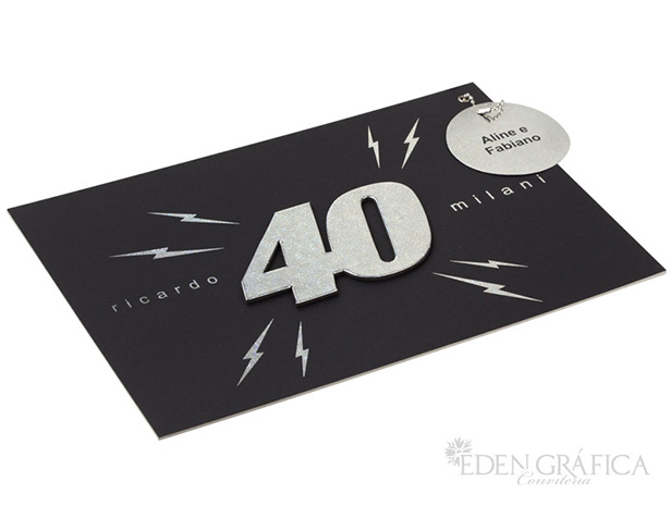 Linha Espesso Holografico